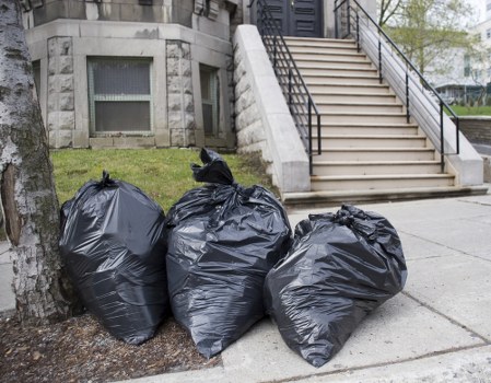 Maida Vale property being cleared of items